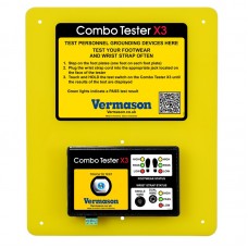 Combo Tester X3 | Persoonlijke aarding tester met acoustische/visuele OK/Fail signalering