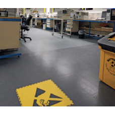 ESD-safe floor tile | 7mm thickness | 50x50cm
